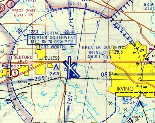 Dallas Sectional Chart
