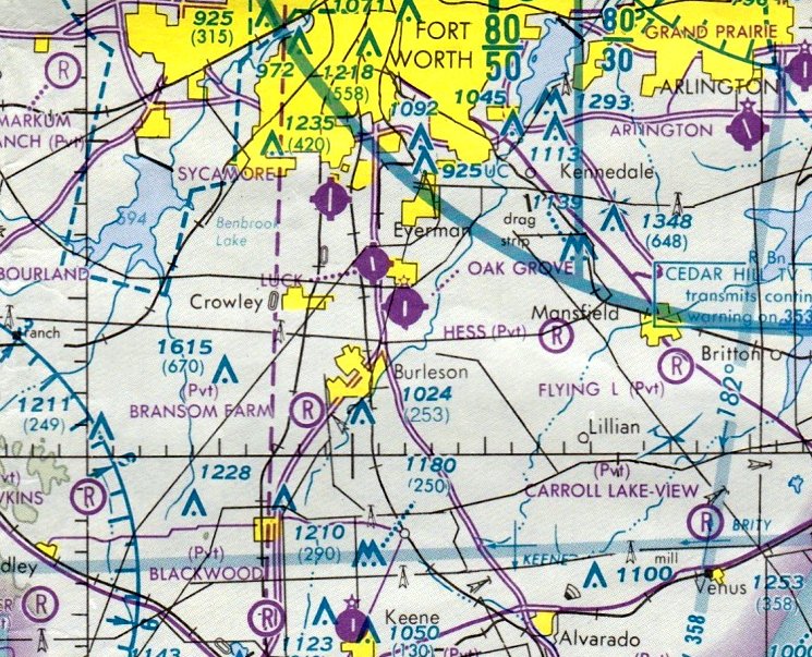 Abandoned & LittleKnown Airfields Texas Southeastern Fort Worth area