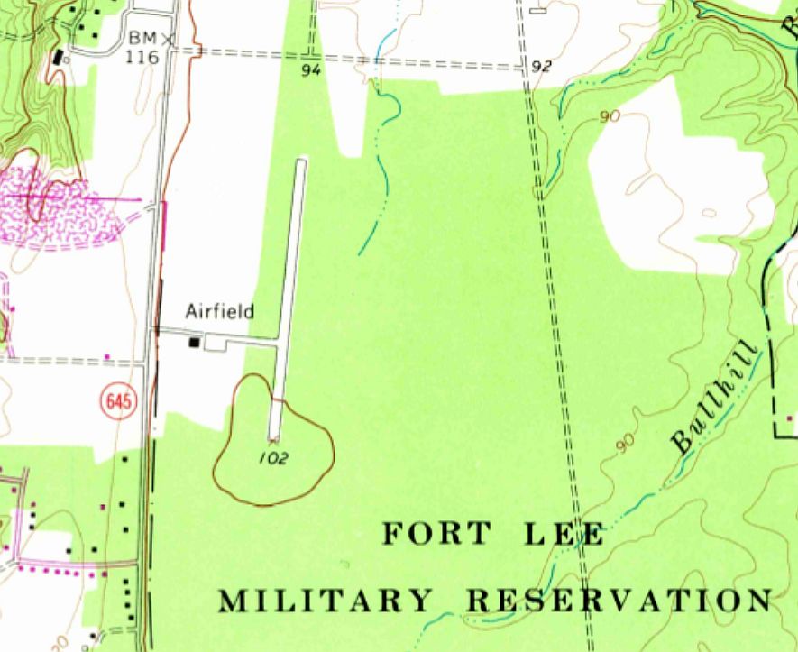 Abandoned & LittleKnown Airfields Virginia Southern Richmond area